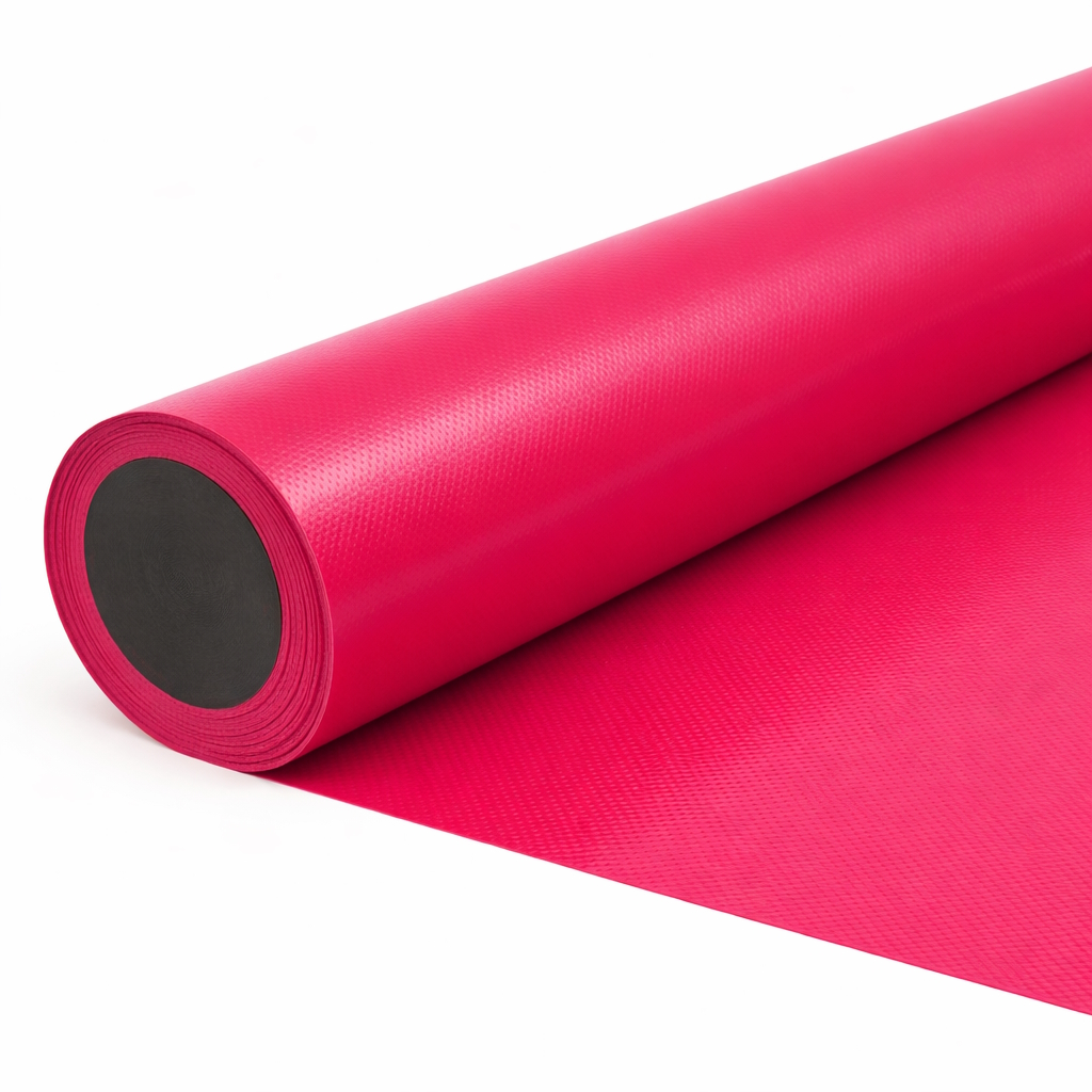 ПВХ ТКАНЬ Polystar-SL 600г/м2 розовый RAL 4010 полугл. -30С 2,5м 65м